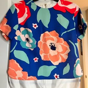 Kate Spade Floral Blouse